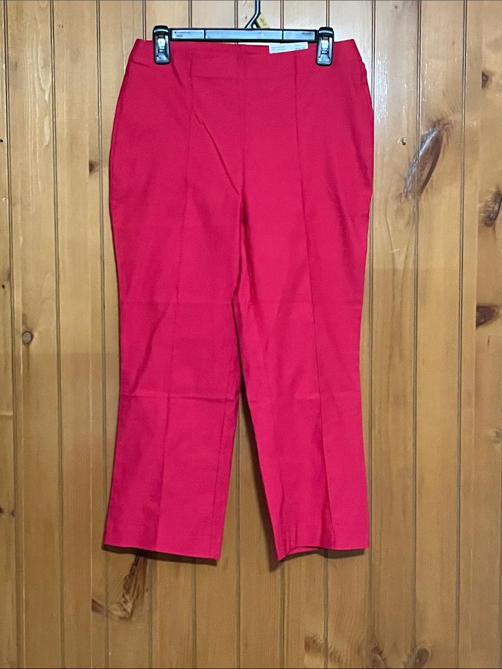 Rafaella Pintuck Crop Pants - Picture 4 of 8